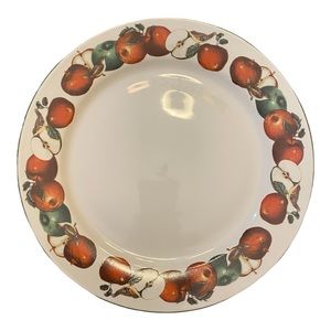 Oneida Majesticware Apples and Warblers Dinner Plate 10.5” David Carter Brown